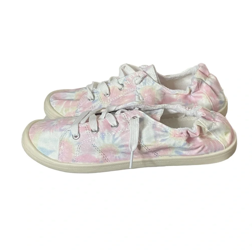 Pink/Cream‎ Tie-dye Canvas Sneaker
